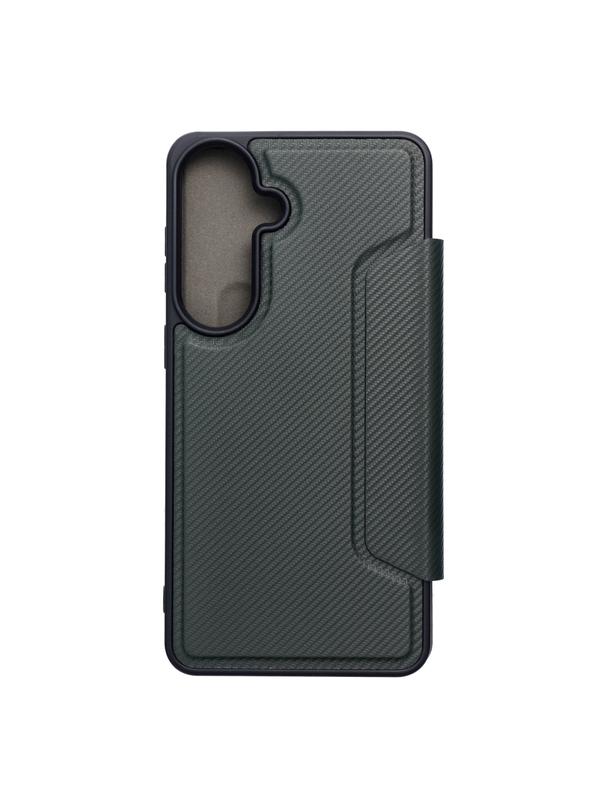 Kabura RAZOR Book do SAMSUNG S26 Edge ciemnozielony