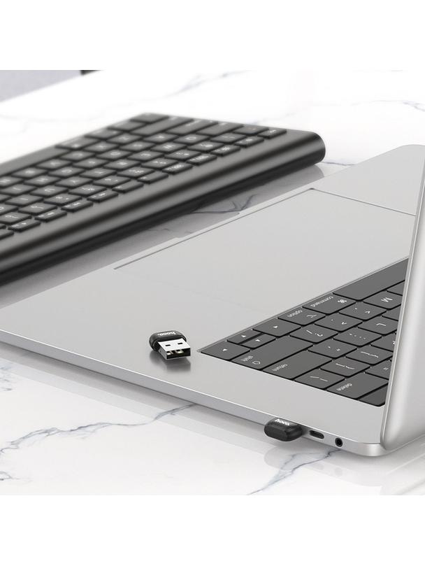 Adapter USB A bluetooth Hoco UA18 czarny