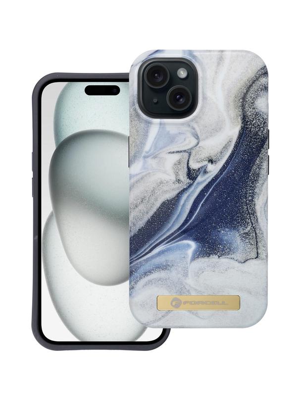 Etui na iPhone 15 Forcell F-Protect Mirage zgodny z MagSafe magic sand