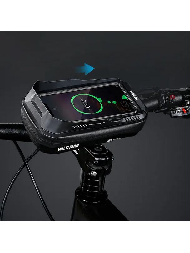 WILDMAN sakwa rowerowa na kierownicę na zamek 0,6L (4" - 7") XT3 czarna