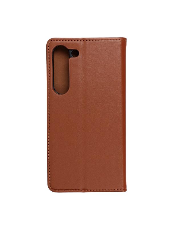 Kabura SMART PRO Book skórzana do SAMSUNG S23 brązowy
