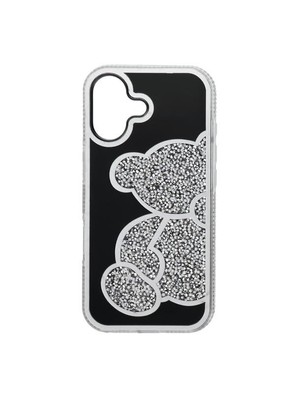 Futerał TEDDY BEAR do IPHONE 17 srebrny