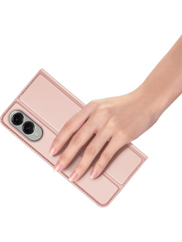 DUX DUCIS kabura SKIN PRO do SAMSUNG S25 Edge różowa