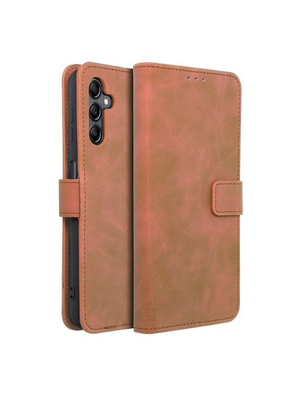 Kabura TENDER Book do SAMSUNG A14 4G / A14 5G brązowy