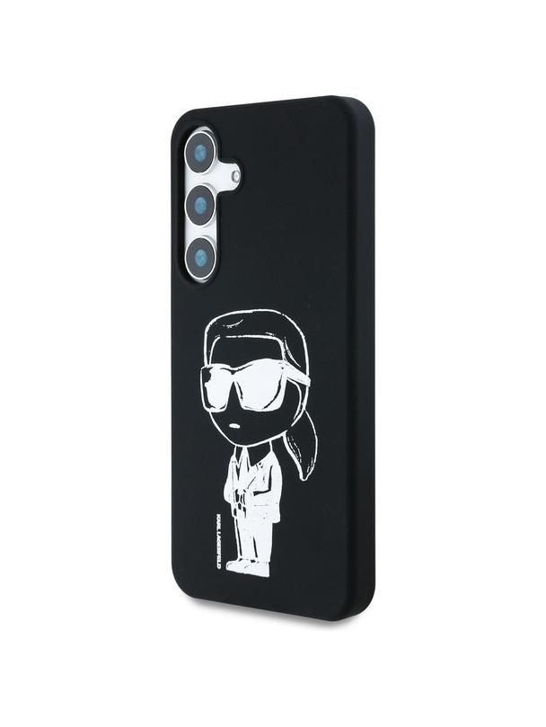 KARL LAGERFELD futerał do SAMSUNG S25 KLHMS25SPNYKGRTK (Magnetic Silicone Graffiti Ikonik) czarny