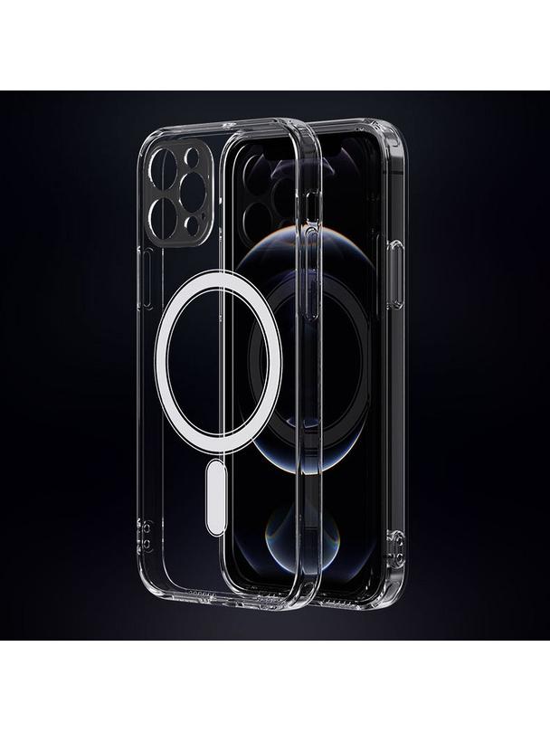 Futerał do iPhone 12 PRO Clear Mag Cover zgodny z MagSafe (camera protection) transparentny