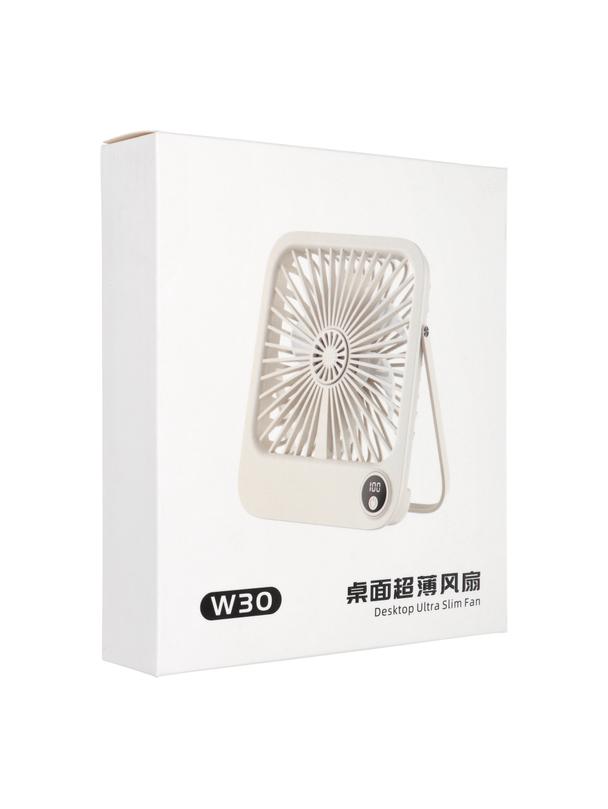 Wentylator / wiatrak biurkowy z regulowaną podstawką W30 fioletowy