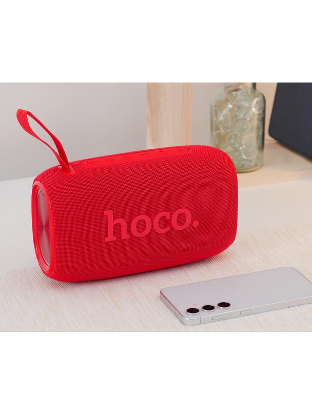 Głośnik bluetooth 2 x 10W 3h Hoco HC25 czerwony