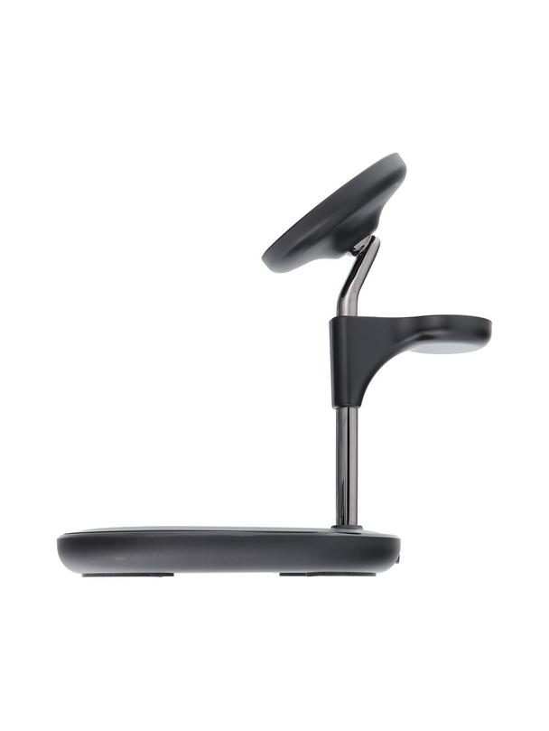 Ładowarka indukcyjna Blue Star 3w1 15W MagTrio zgodna z MagSafe czarna