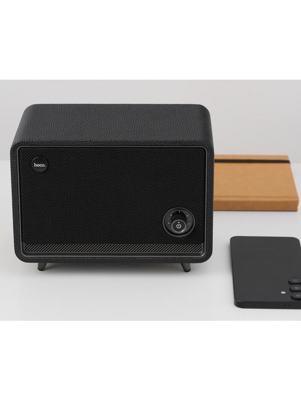 Głośnik bluetooth retro 30W 10h Hoco BS65 czarny