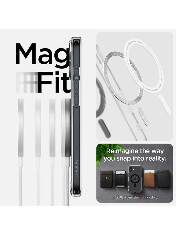SPIGEN futerał ULTRA HYBRID MAG kompatybilny z MagSafe do IPHONE 16 Plus black