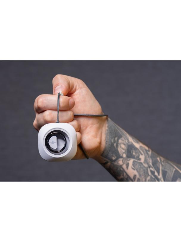 Smart Ring R11M- inteligentny pierścień ze stali ze stacją ładującą rozmiar 8 (18,1mm) czarny