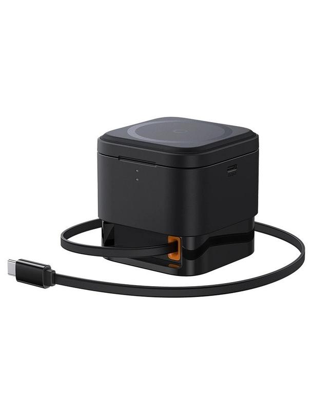 BASEUS ładowarka indukcyjna 2w1 kompatybilna z MagSafe 3A 20W BS-W531 czarna