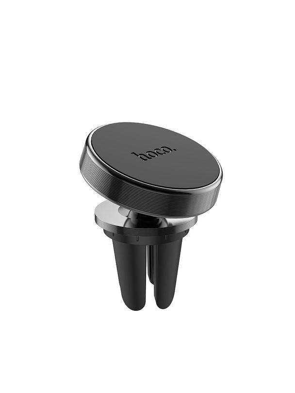 Uchwyt na telefon do samochodu magnetyczny Hoco do kratki CA47 metal czarny