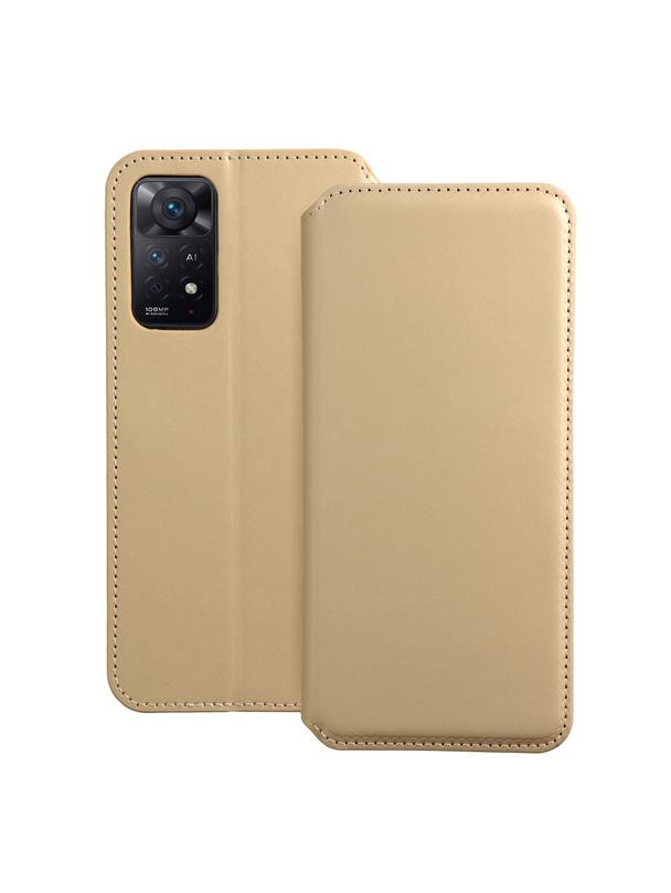 Kabura DUAL POCKET Book do XIAOMI Redmi Note 11 Pro / 11 Pro 5G złoty