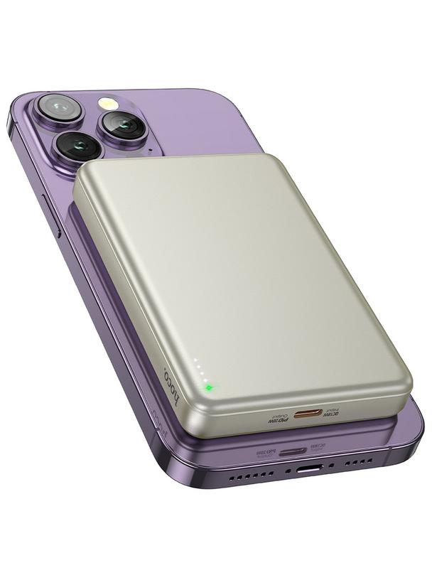 Powerbank zgodny z MagSafe Hoco 10000 mAh QC PD 2A 20W Q26A złoty