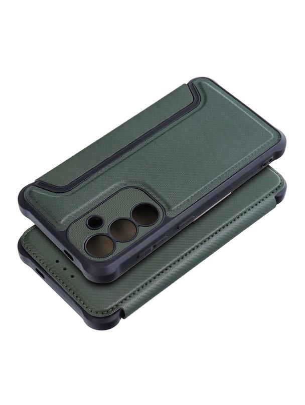 Kabura RAZOR Book do SAMSUNG S24 ciemnozielony