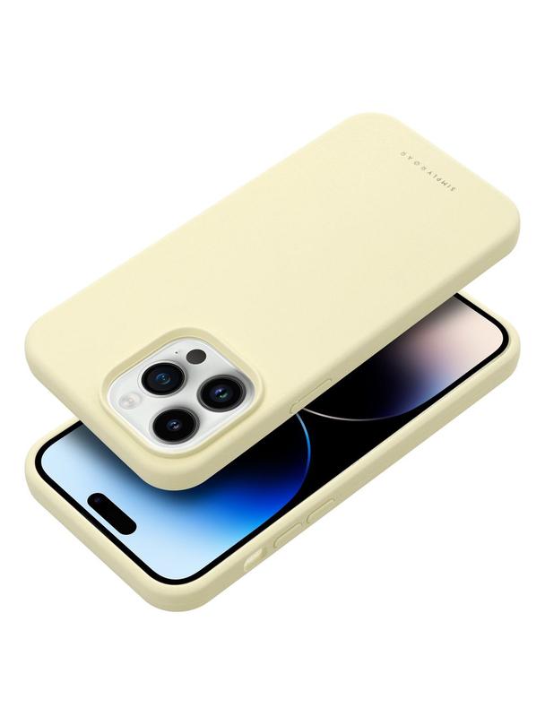 ROAR futerał CLOUD SKIN do IPHONE 14 Pro Max Jasnożółty