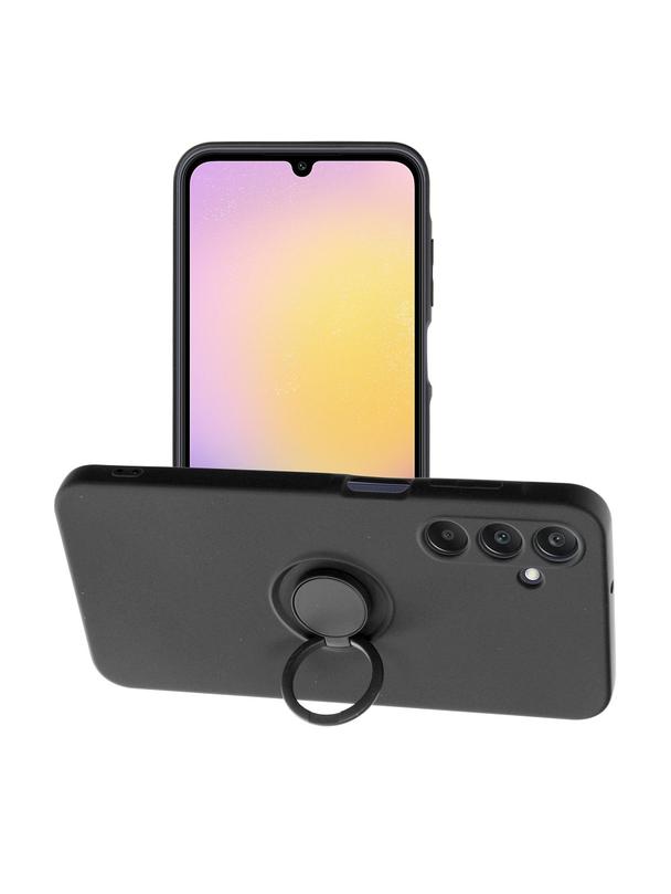 Futerał SILICONE RING do SAMSUNG A25 5G czarny