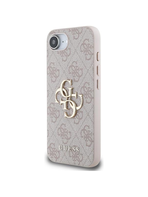 GUESS futerał do IPHONE 16e (SE 4 2025) GUHCPSE44GMGPI (4G PU Big Logo) różowy
