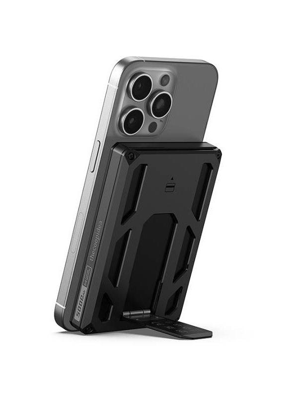 Powerbank Veger Wallet Tracker W0582 MFi PD 20W  5000 mAh czarny