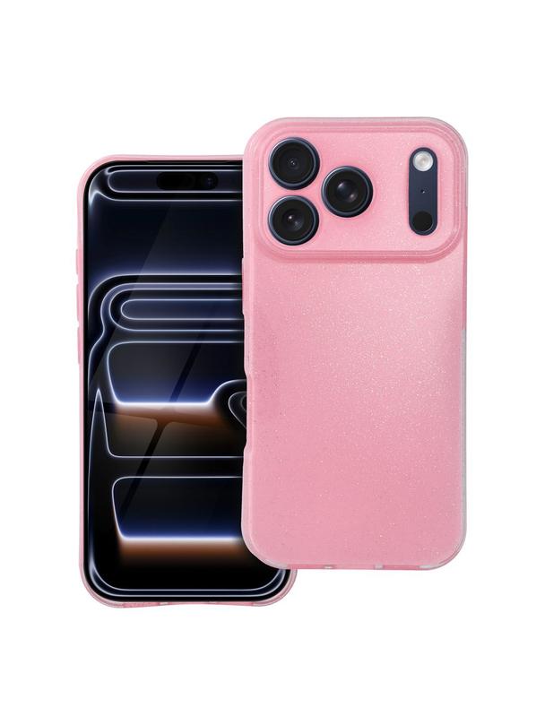 Futerał CLEAR CASE 2 mm BLINK do IPHONE 17 Pro różowy