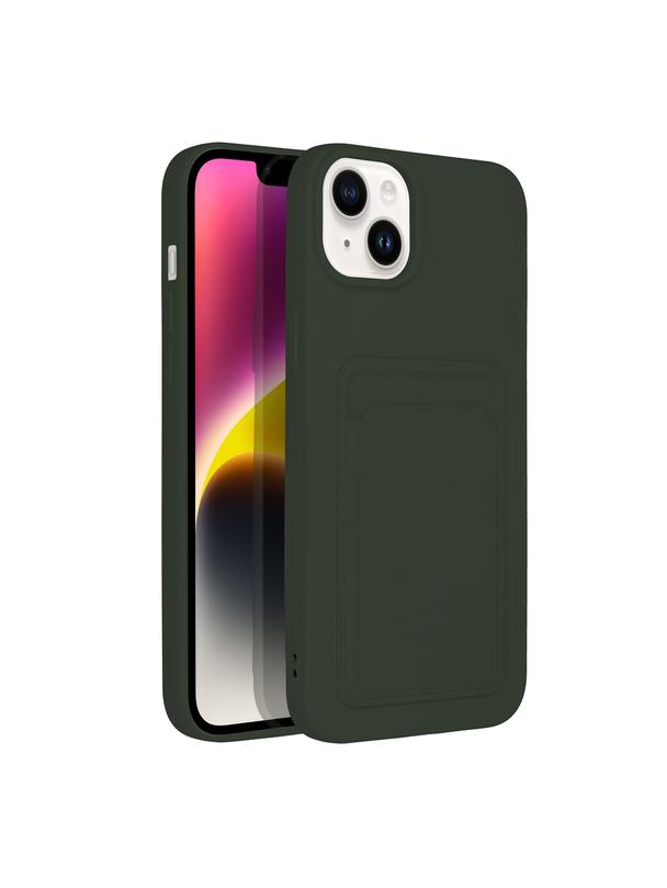 Futerał CARD CASE do IPHONE 14 Plus zielony