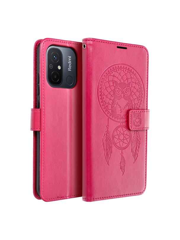 Kabura MEZZO Book do XIAOMI Redmi 12C łapacz snów magenta