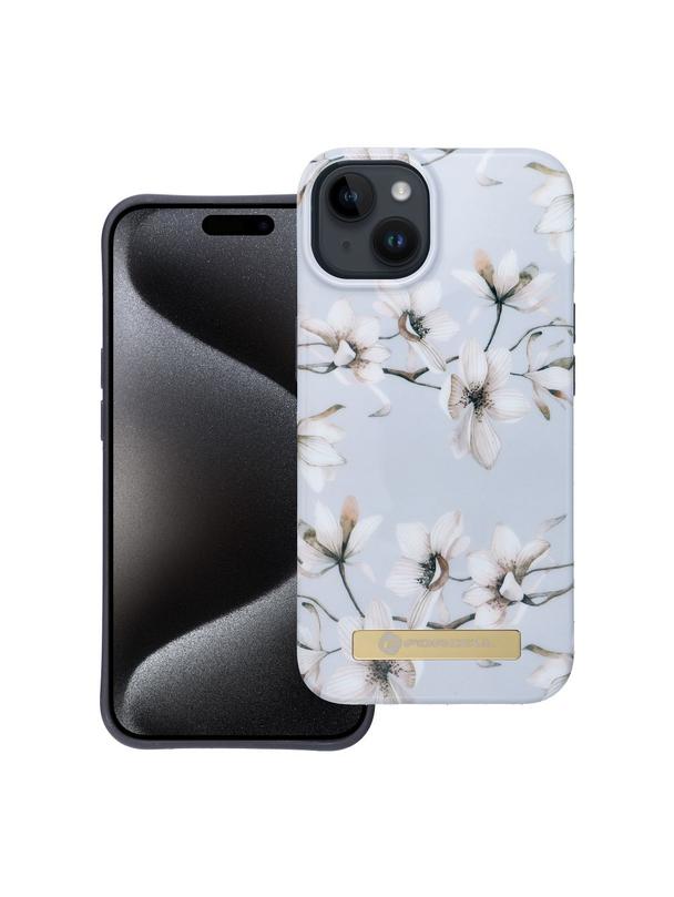 Etui na iPhone 14 Forcell F-Protect Mirage zgodny z MagSafe spring flowers