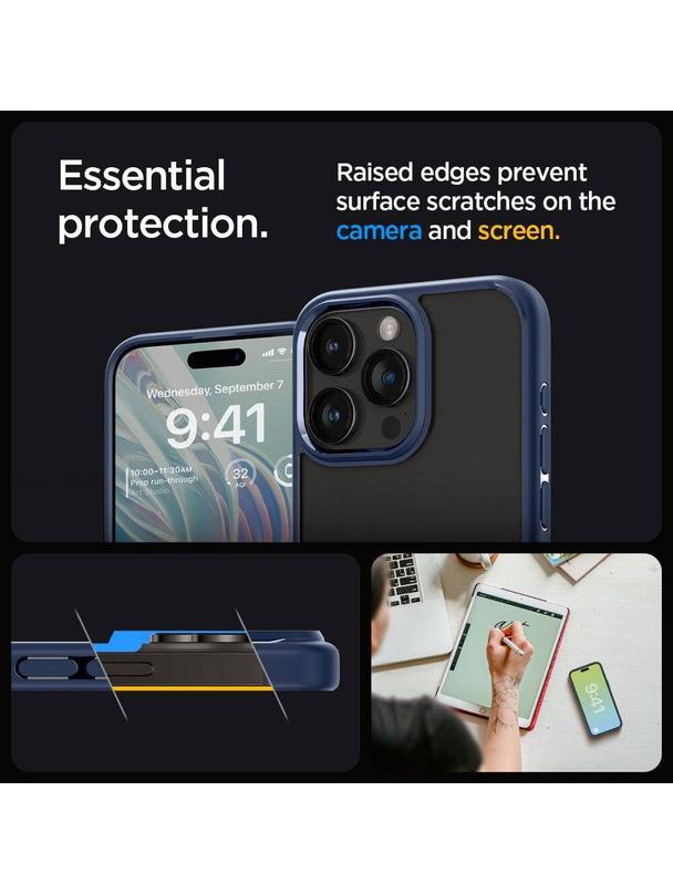 SPIGEN futerał ULTRA HYBRID do IPHONE 16 Pro Max navy blue