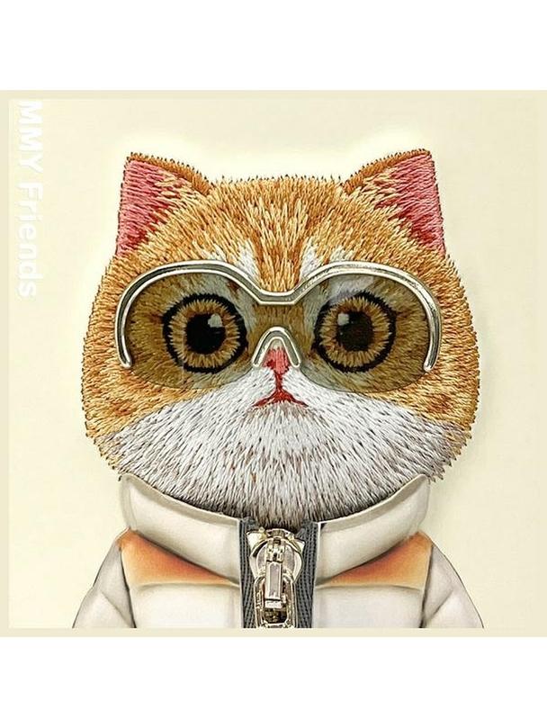 NIMMY futerał COOL&CUTE 2.0 Cat do IPHONE 15 khaki