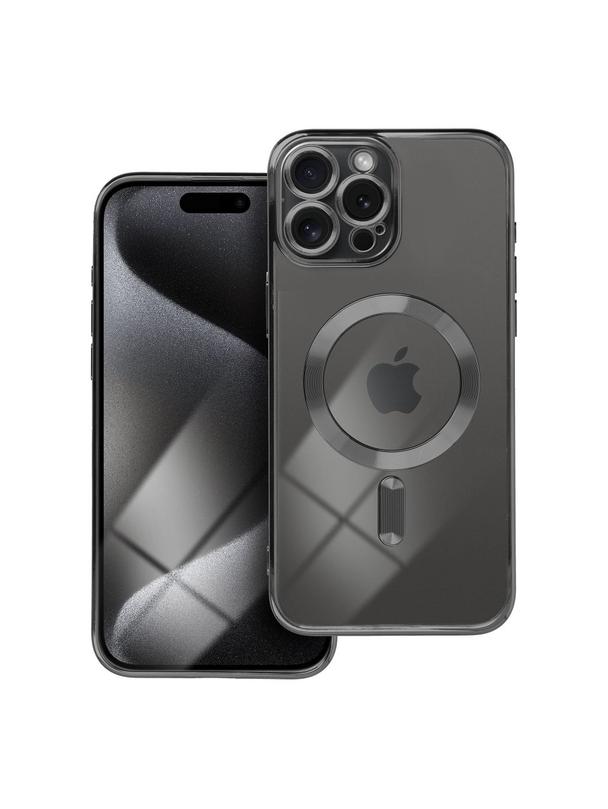Futerał ELECTRO MAG COVER kompatybilny z MagSafe do IPHONE 15 Pro Max czarny