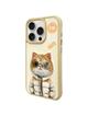 NIMMY futerał COOL&CUTE 2.0 Cat do IPHONE 15 Pro Max khaki