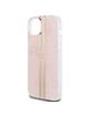 GUESS futerał do IPHONE 15 GUHCP15SH4PSEGP (4G Gold Stripe) różowy