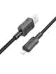 Kabel USB A do Lightning Hoco 2,4A 1 m X94 czarny