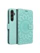 Kabura MEZZO Book do SAMSUNG S23 FE mandala zielony