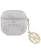 GUESS futerał do APPLE AirPods 4 GUA4P4E4CDP (PU 4G W/ Strass Charm) różowy