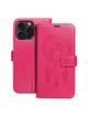 Kabura MEZZO Book do IPHONE 15 Pro Max łapacz snów magenta