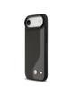 BMW futerał do IPHONE 17 Air kompatybilny z MagSafe BMHMP17M25PCCSCAK (PU Carbon Logo) anthracite
