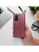 Kabura SMART MAGNETO do XIAOMI Redmi Note 13 5G burgundowy