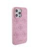 GUESS futerał do IPHONE 15 Pro GUHCP15LP4EPMP (Quilted 4G Classic) różowy