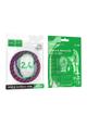 Kabel USB A do Micro USB Hoco 2,4A 1 m X116 gradient fioletowy