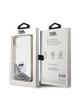 KARL LAGERFELD futerał do IPHONE 11 KLHCN61LKCNSK (Liquid Glitter C) transparentny
