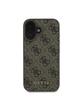 GUESS futerał do IPHONE 16 Plus GUHCP16MG4GFBR (PU 4G Classic) brązowy