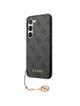 GUESS futerał do SAMSUNG S24 GUHCS24SGF4GGR (4G Charm) czarny