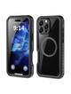 Futerał wodoodporny SHELLBOX GT kompatybilny z MagSafe do IPHONE 16 Pro Max czarny