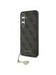 GUESS futerał do SAMSUNG S24 FE GUHCS24FEGF4GBR (HC PU 4G Charm) brązowy