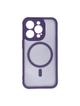 Futerał FULL MATTE MAG COVER kompatybilny z MagSafe do IPHONE 14 Pro fioletowy