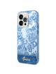 GUESS futerał do IPHONE 14 Pro GUHCP14LHGPLHB (IML Electro Cam TDJ) niebieski