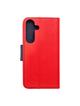 Kabura FANCY Book do SAMSUNG S25 czerwono granatowy